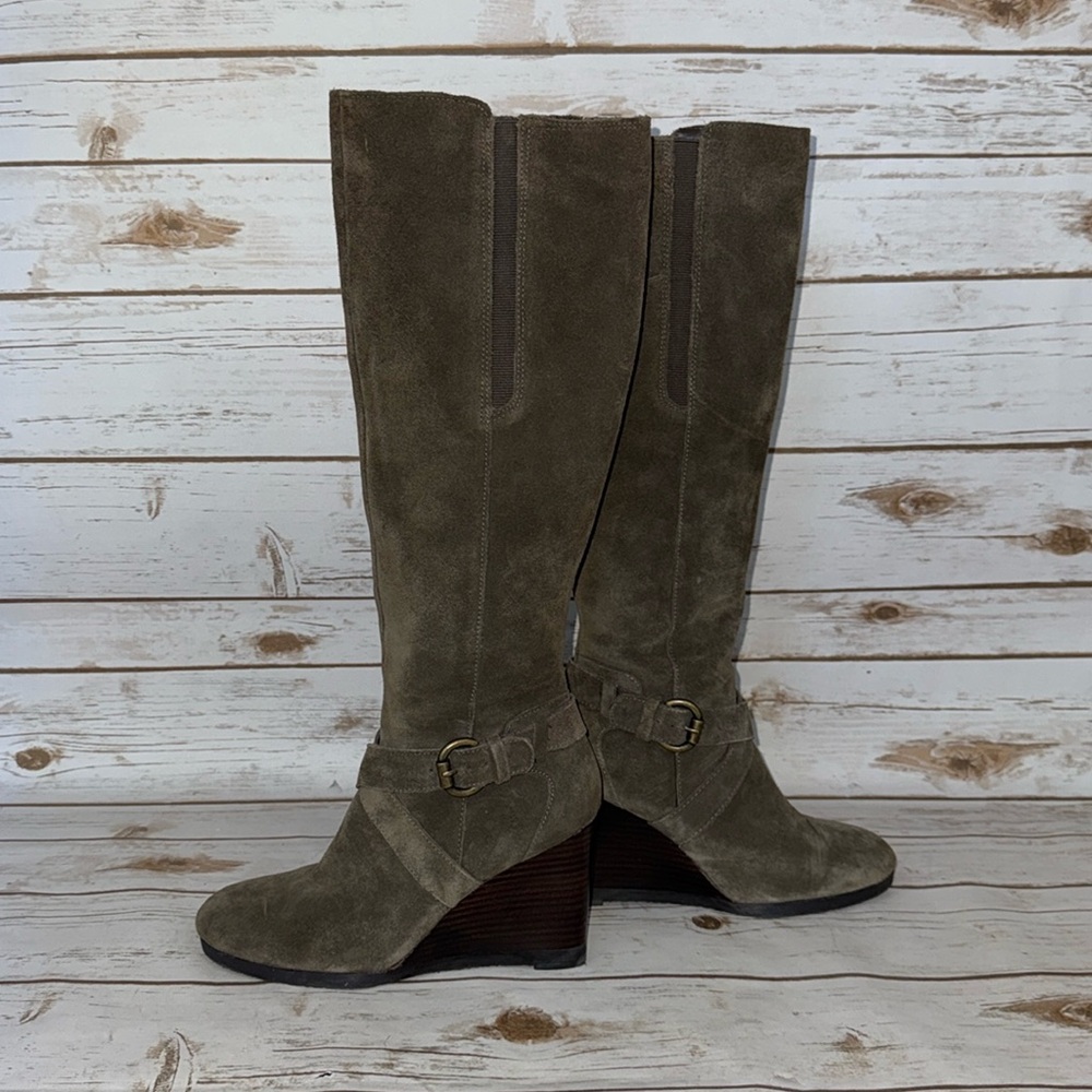 Franco Sarto Whitney Wedge Zip Tall Boot